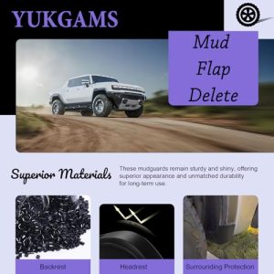 Including Front and Rear Mud Flaps