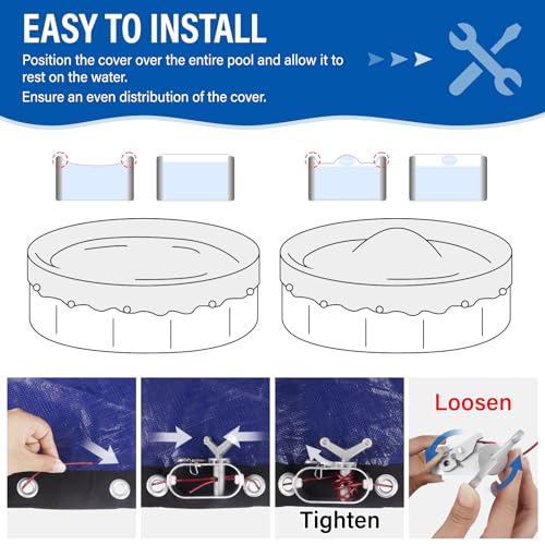 500D Extra Thick Durable Swimming Pool Protection Cover
