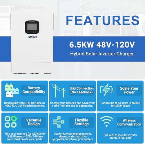 120V/240V AC Input/Output (settable)