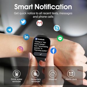1.91" HD Screen Smartwatch for Men Women(Answer/Make Call)