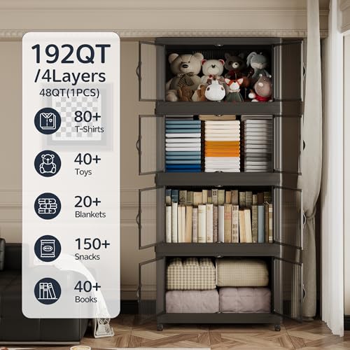 Clothes Cabinet Containers for Home Garage