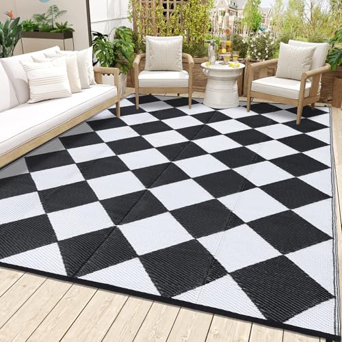 Reversible Outdoor Carpet for Garden Balcony Porch