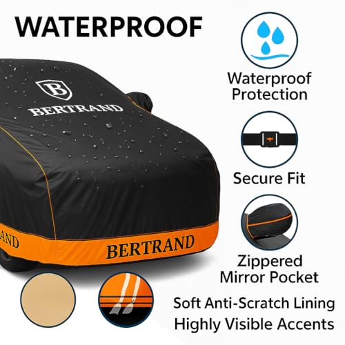 100% UV Resistant – Windproof – Zipper Access – Reduces Hail Impact – Outdoor Vehicle Shield (YL)
