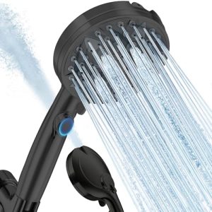 9-Mode High Pressure Shower Head with Handheld & ON/Off Switch