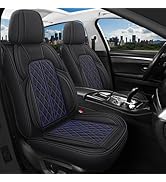 DuDuWang Car Seat Covers Full Set Universal Fit for Cars, SUV, Sedans, Anti-Slip Breathable Faux ...