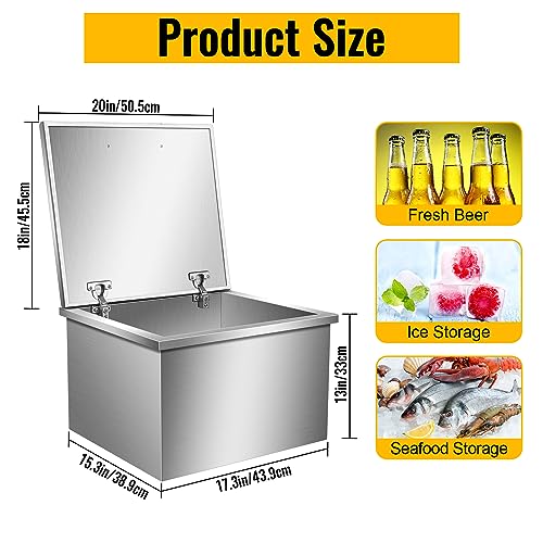 Outdoor Kitchen Ice Bar