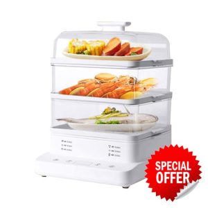 3 Layers Electric Food Steamer