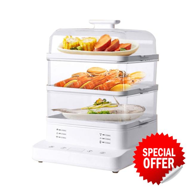 3 Layers Electric Food Steamer