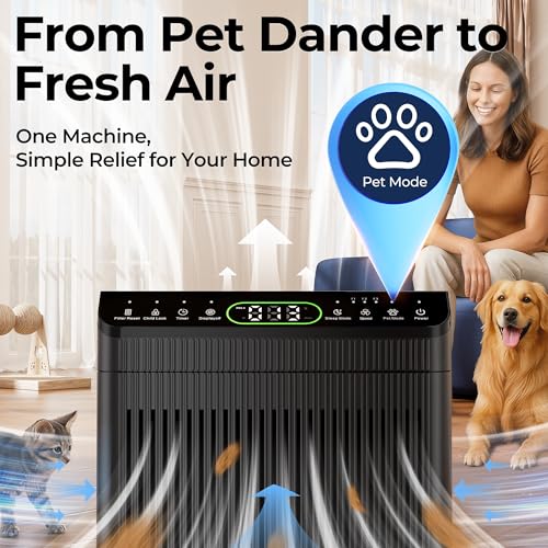 EVALIT Air Purifier for Bedroom with Fragrance