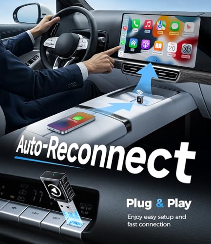 Super Mini USB Design Car Play Adapter for iPhone