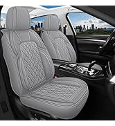 DuDuWang Car Seat Covers Full Set Universal Fit for Cars, SUV, Sedans, Anti-Slip Breathable Faux ...