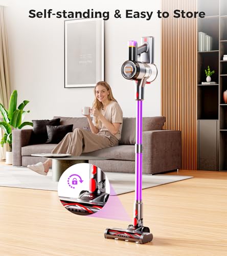 8-in-1 Wireless Vacuum for Carpet Pet Hair Hardfloor