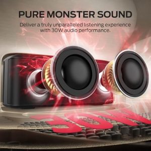 Portable Speaker with 30W Loud Stereo Sound