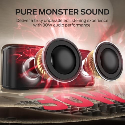 Portable Speaker with 30W Loud Stereo Sound