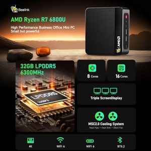 AMD Ryzen 7 6800U(up to 4.7GHz)