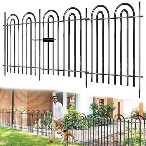 36in(H)×21.6ft(L) Tall No Dig Fence Animal Barrier