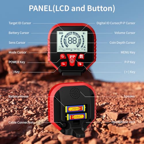Higher Accuracy Gold Detector with LCD
