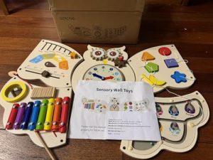 Montessori Activity Wall Busy Board Toys