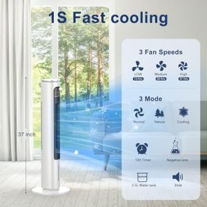 37” Ventless Evaporative Air Cooler