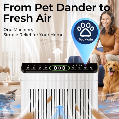 EVALIT Air Purifier for Bedroom with Fragrance