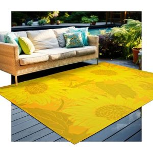 Bold Color Sunflower Design