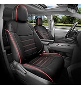 FEINEPRO Custom Fit Sienna Seat Covers 2021-2024 Three Row 8 Seats Full Set, for Toyota Sienna LE...