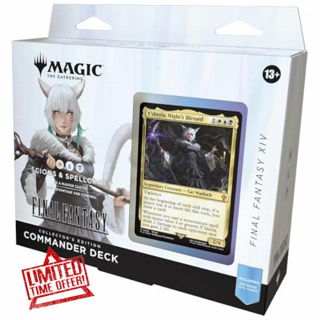 Magic: The Gathering Collector's Edition Final Fantasy XIV Commander Deck - Magic of Dawn