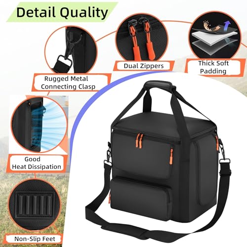 Rolling bag compatible with BLUETTI AC180