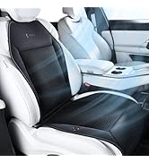 FLORICH Cooling Car Seat Cover, 12V-24V Ventilated Seat Cushion Cooling Car Seat Pad for Summer D...