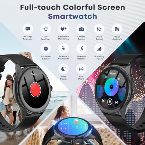 1.39" HD IPS Touchscreen Smartwatch with 120 Sports Modes