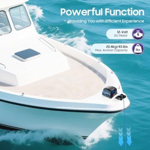 45LBS 12V Boat Anchor Winch