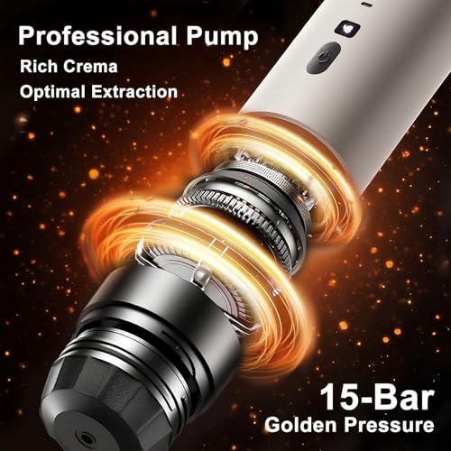 Compatible with Ground Coffee & NS Capsules for Camping/RV/Office/Hiking