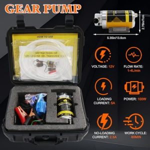 1-4L/min Fluid Transfer Pump for Engine Oil