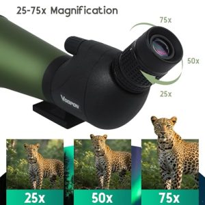 Phone Adapter & Carrying Bag BAK4 Prism Spotter Scope for Target Shooting