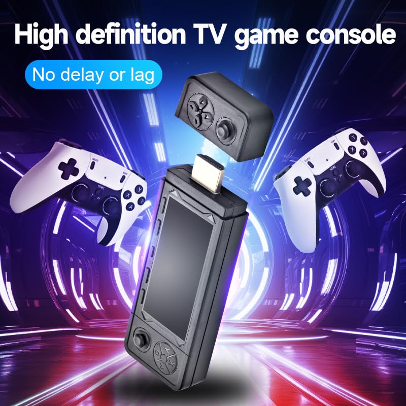 Retro Game Emulator 2.4G Dual Wireless Controllers 40+ Simulators