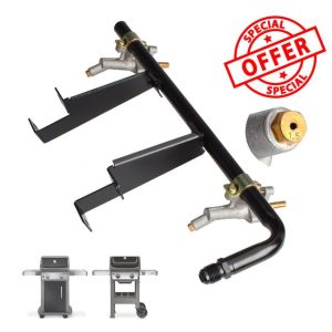 Gas Grill Manifold Valve Assembly for Weber Spirit 210 & Spirit II 210 Series