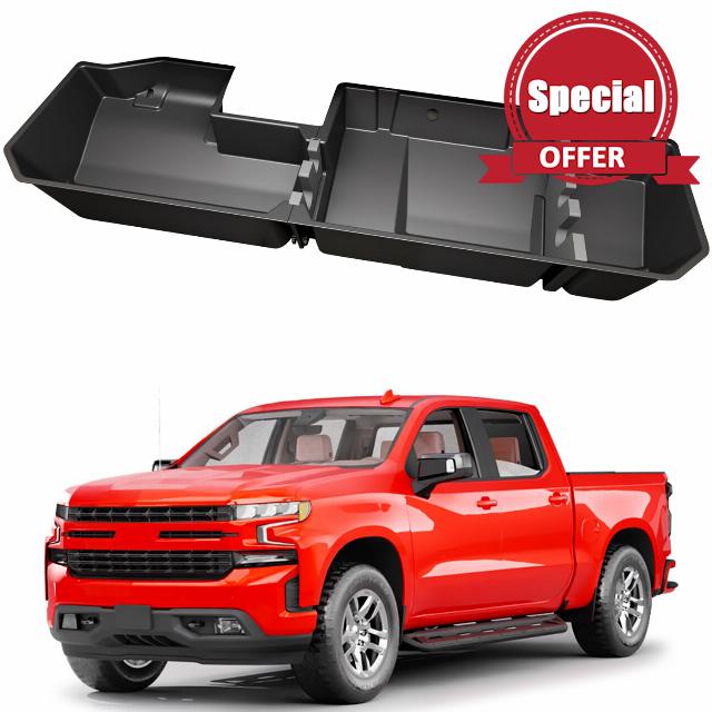 FengYu Under Seat Storage Box Compatible with 2019-2025 Chevy Chevrolet Silverado 1500/GMC Sierra 1500