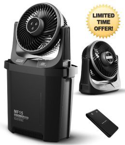 Portable Misting Fan with 9L Bucket