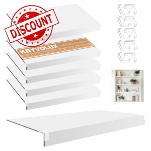 5 Pcs Wire Rack Covers Carbon Fiber Material 33x16 inch Pantry Shelf Cover 0.31 inch Thick Removable Closet Wire Rack Shelf Covers
