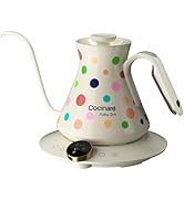 Cocinare FLOW B9 Gooseneck Electric Kettle, Precise Temperature Control for Pour-Over Coffee & Te...
