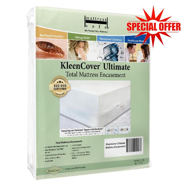 Mattress Safe® KleenCover® Ultimate Mattress Encasement- Queen