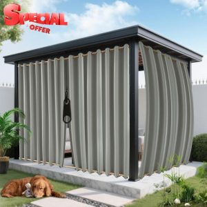 Outdoor Curtains for Patio Waterproof