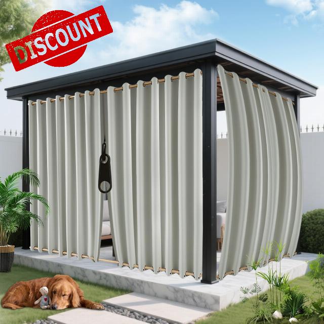 Outdoor Curtains for Patio Waterproof
