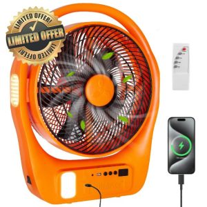 45000mAh Battery Camping Fan