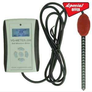 Professional Grade Digital Soil Moisture Meter with Dielectric Probe