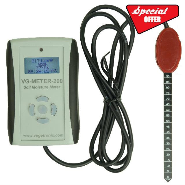 Professional Grade Digital Soil Moisture Meter with Dielectric Probe