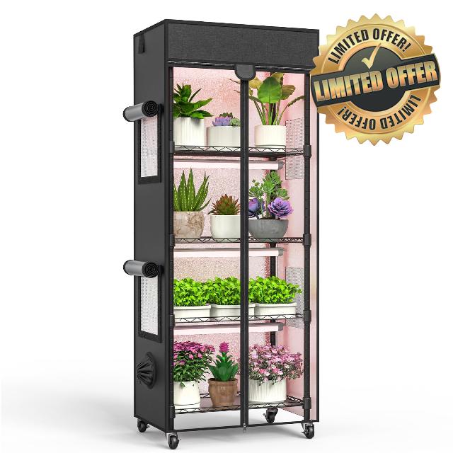 Indoor Greenhouse with Grow Light