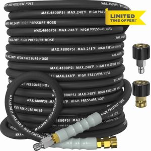 3/8" Pressure Washer Hose 75FT 4800 PSI