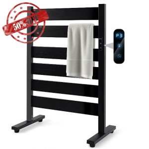 Towel Warmer Rack with 6 Widened Bars