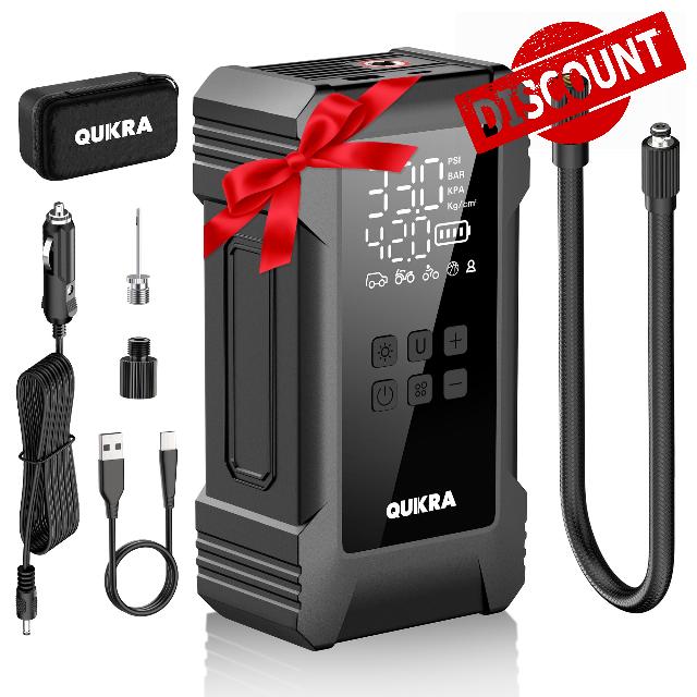 NW08 Tire Inflator Portable Air Compressor for Heavy-duty Vehicle